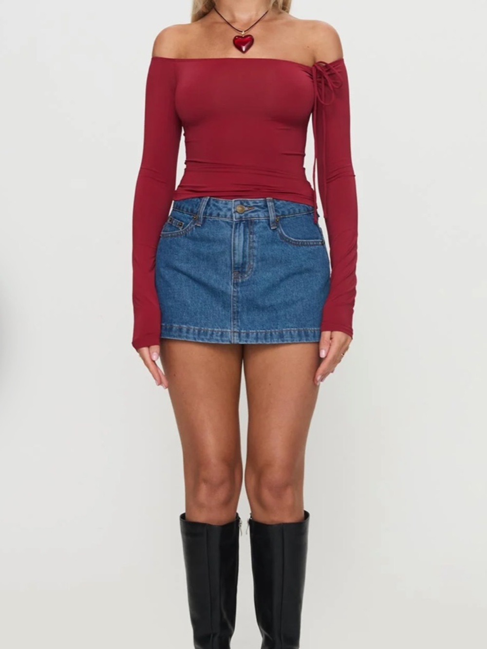 Princess Polly Denim Skirt
